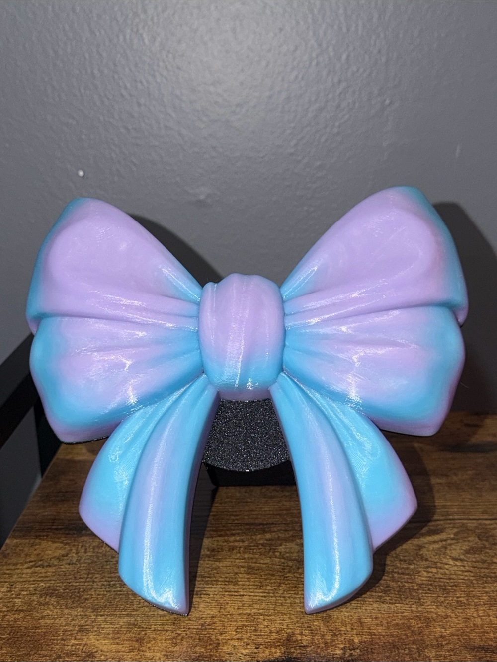 🩵🎀🩵🎀 BOW HITCH COVER COTTON CANDY PINK & BLUE USA MADE 🎀🩵🎀🩵